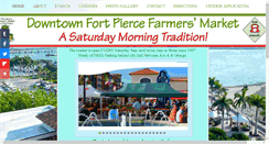 Desktop Screenshot of fortpiercefarmersmarket.com